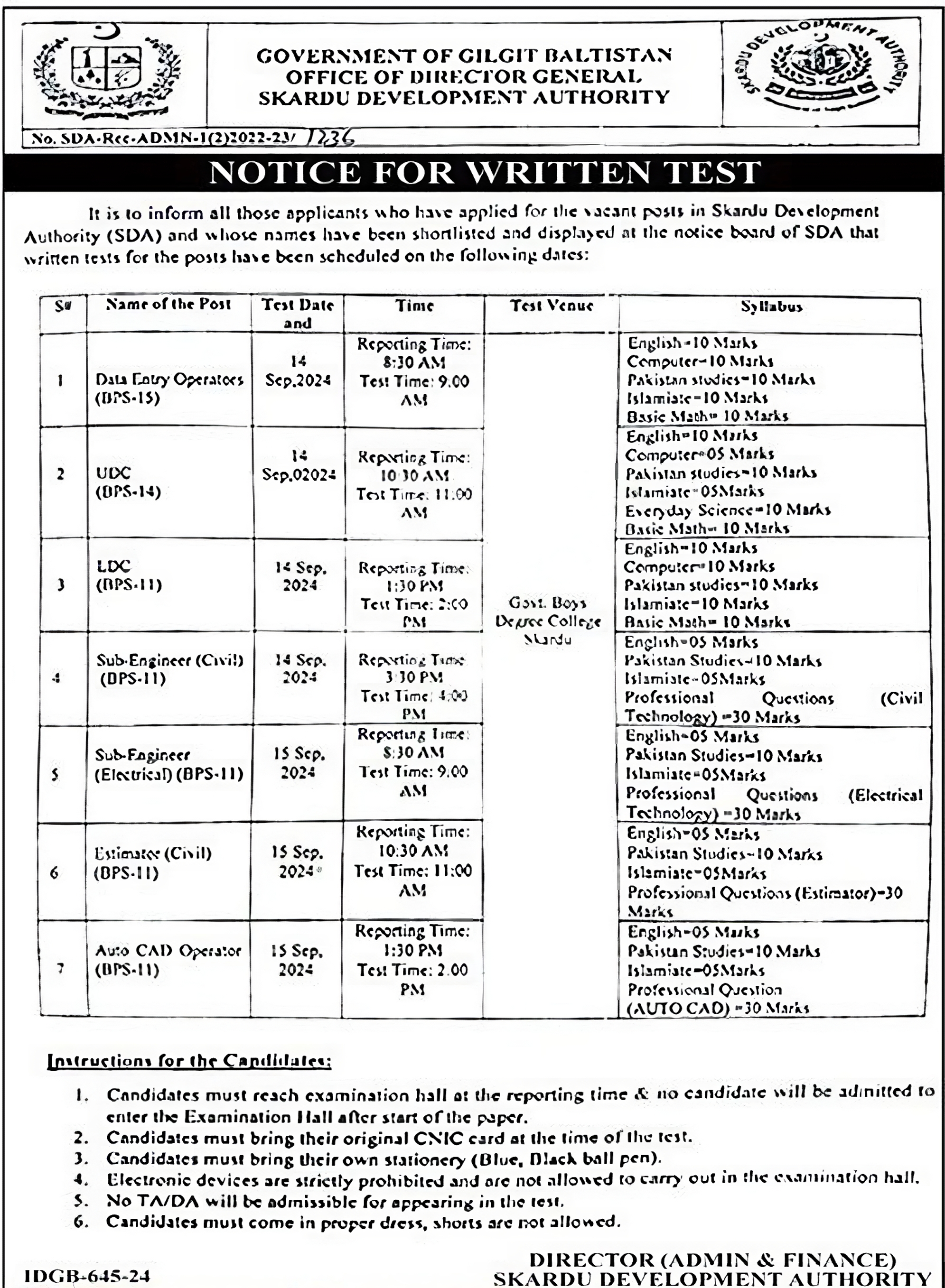 Data Entry Operators