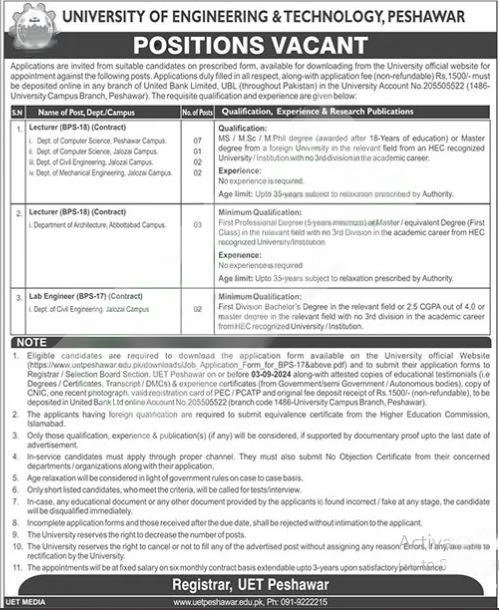 Lecturer