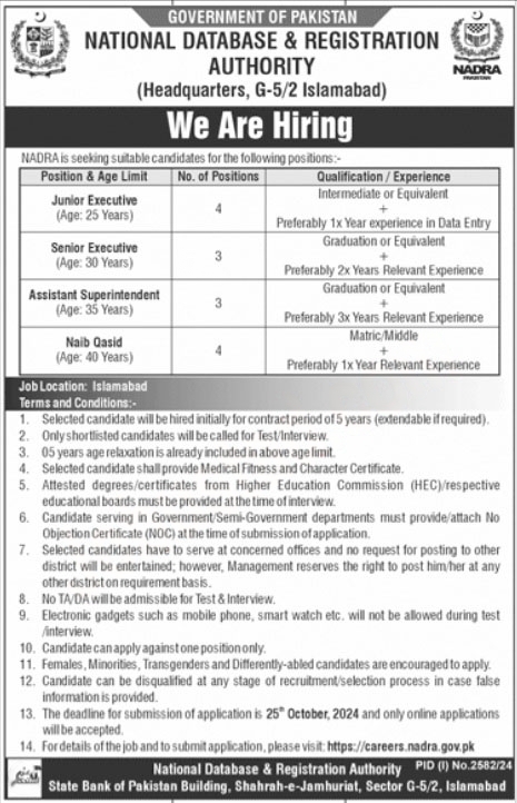 Senior Executive